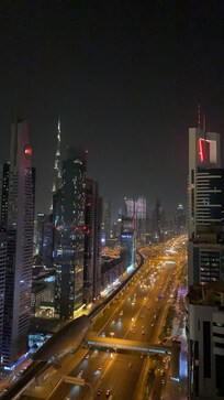 Udsigten fra altanen.