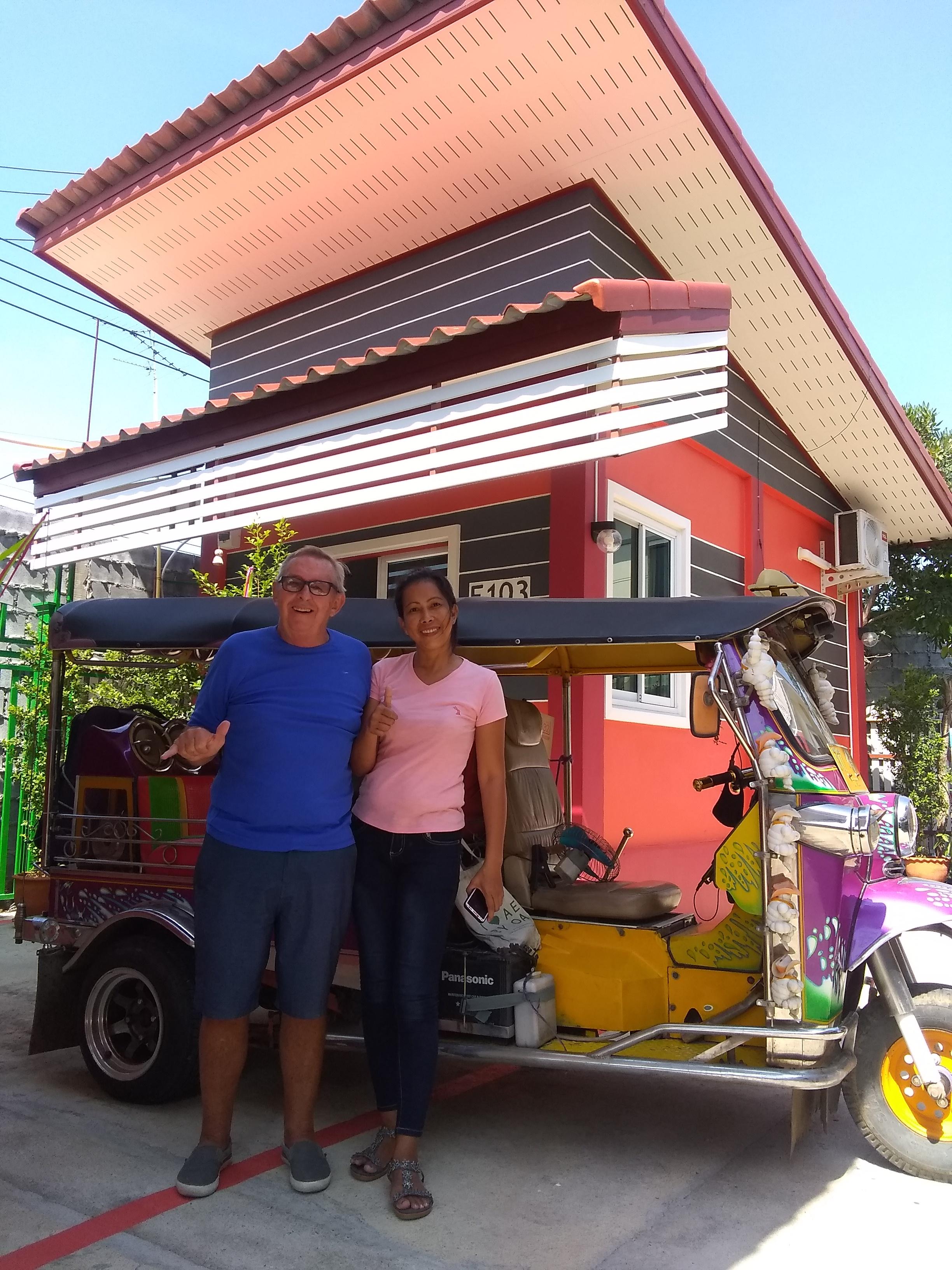 Our room with TukTuk,😎