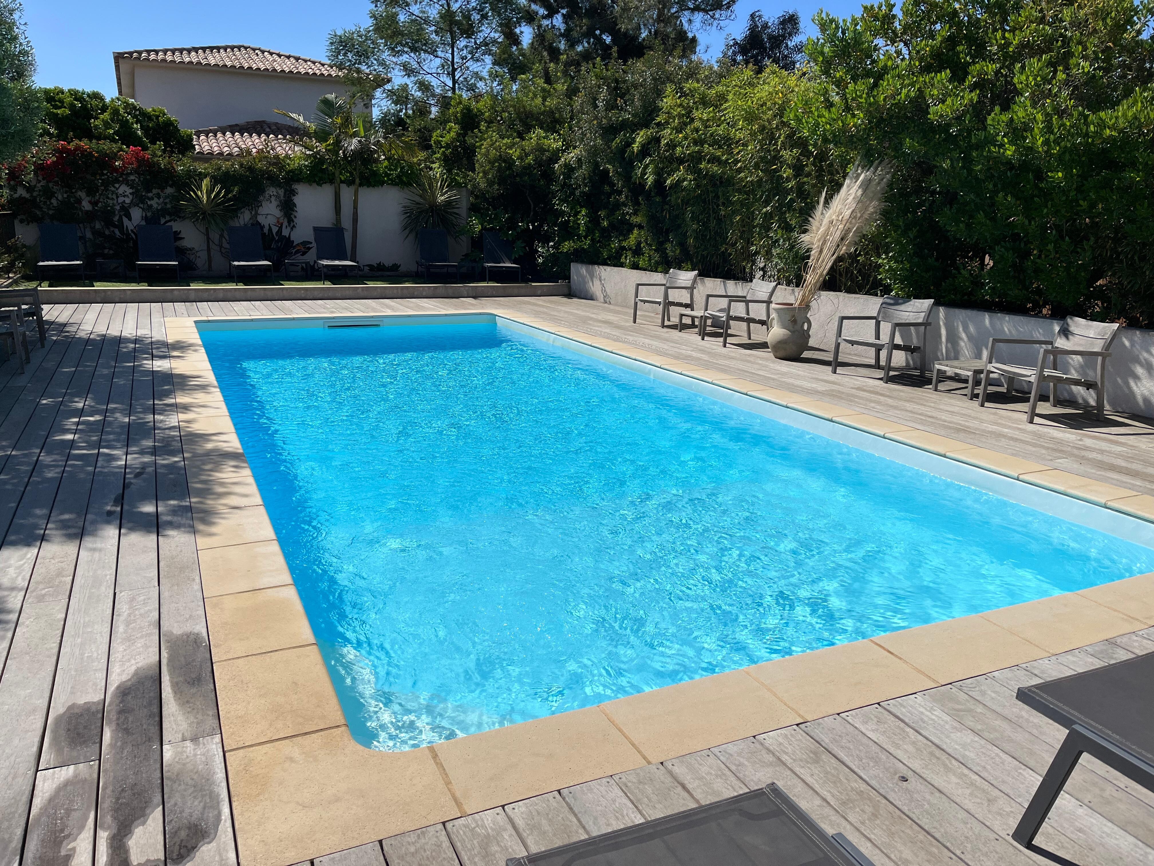 Piscine chauffée 