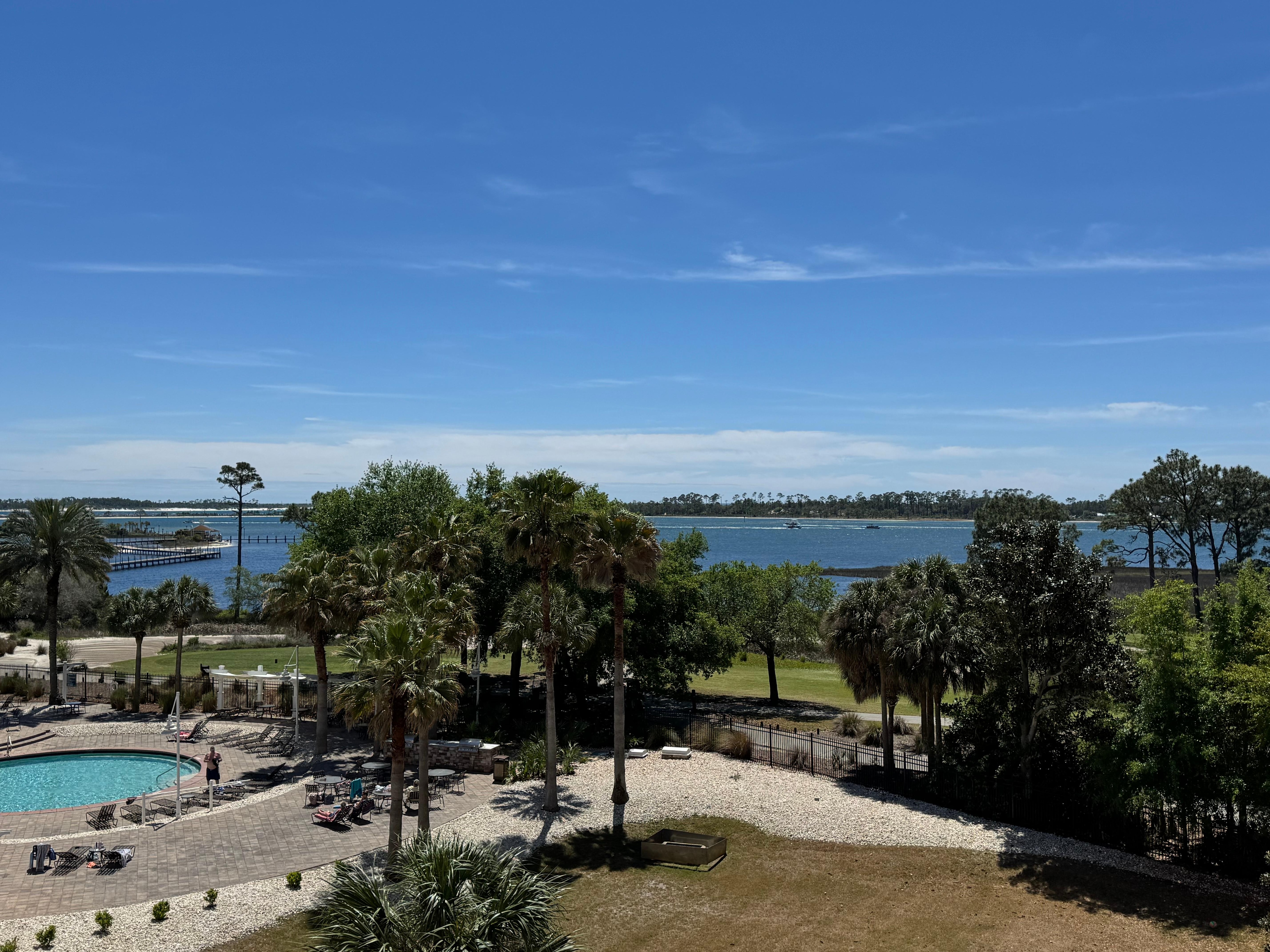 View from our room! 