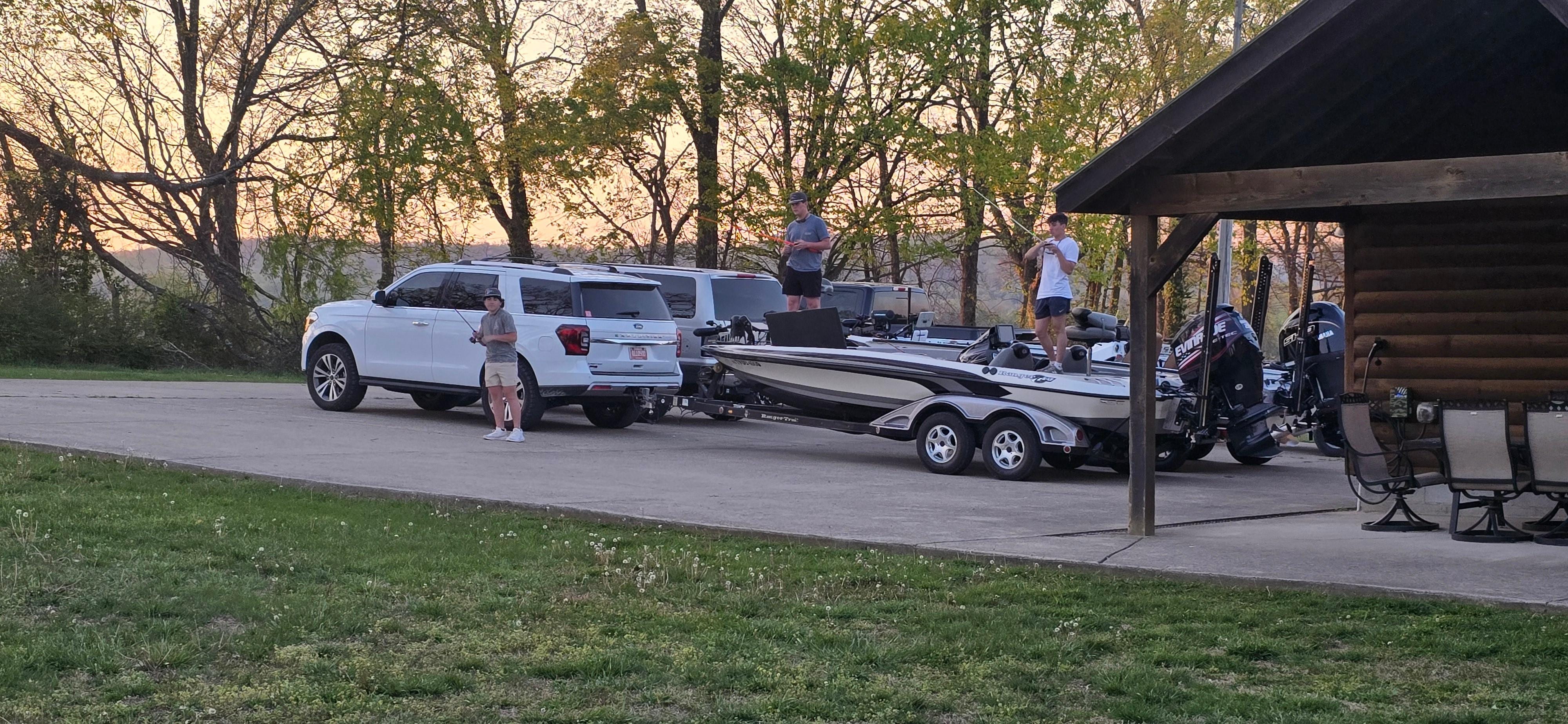 Practicing fir tournament.