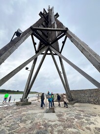Zur Kugelbake sind es weniger als 4km am Strand entlang
