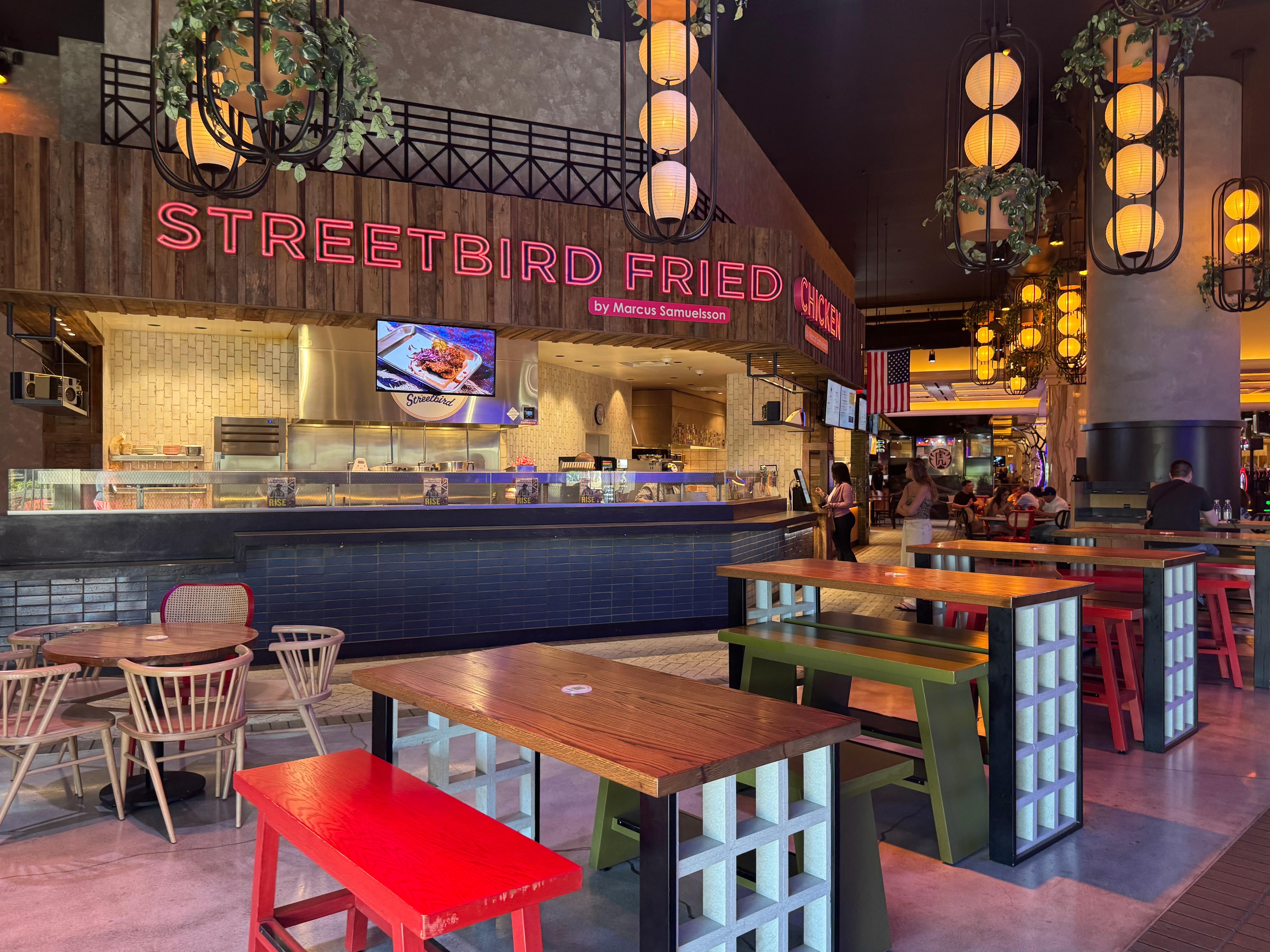 Famous Food Court inside the hotel