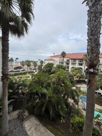Ocean view from our room