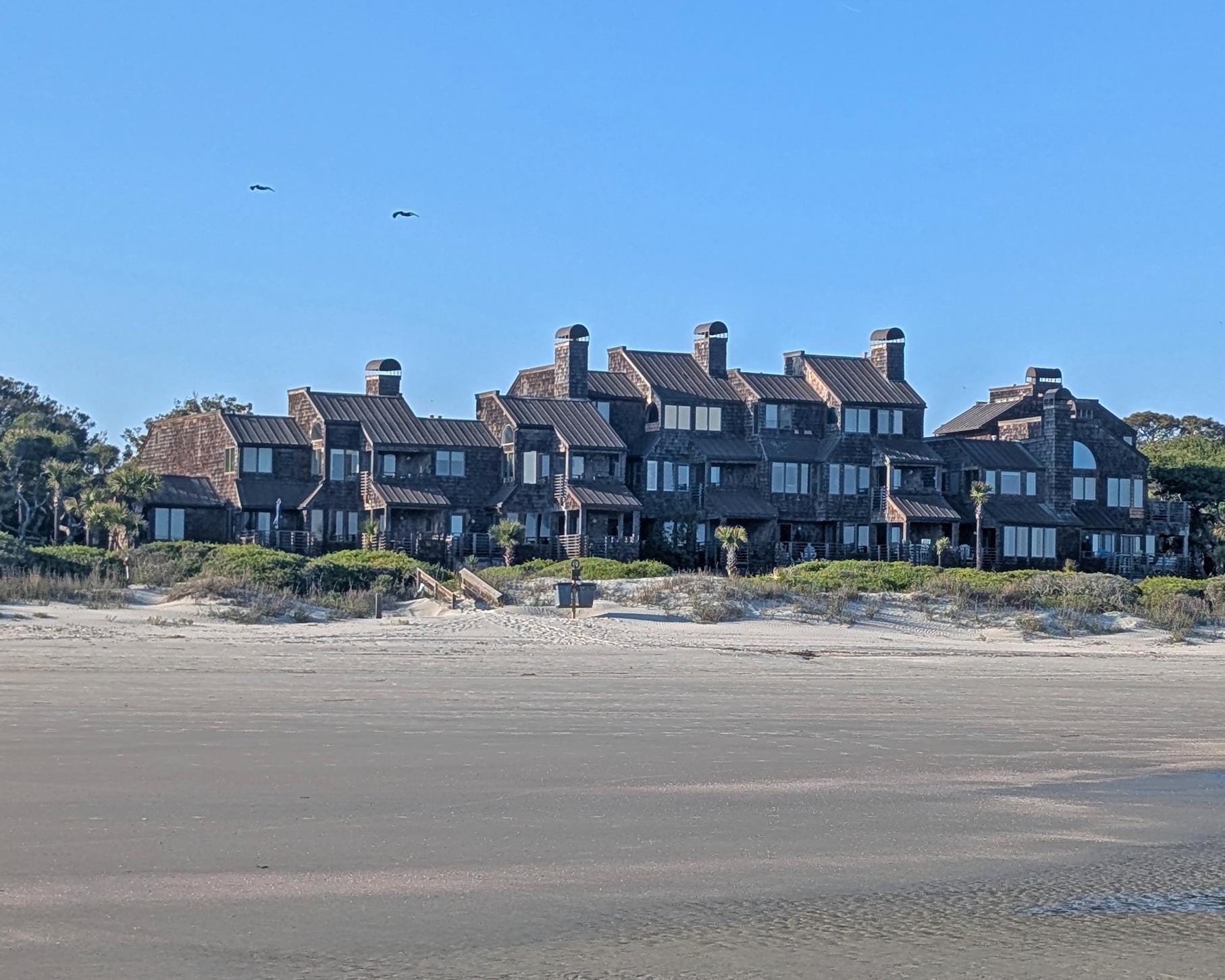 View of the Windswept Villas Complex