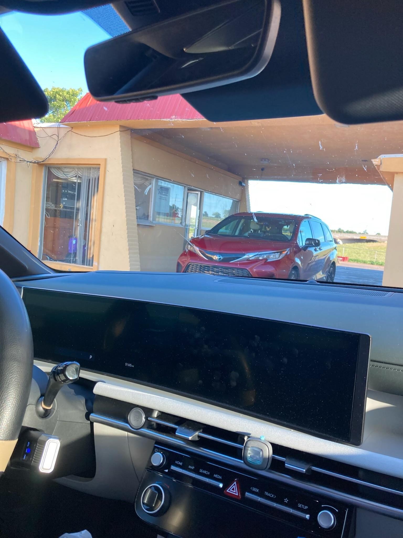 Office w/owner/desk person car
