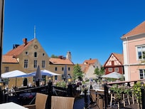 View from the front decking