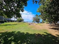 On the way to the beach across the street