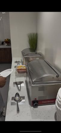 Breakfast buffet covered