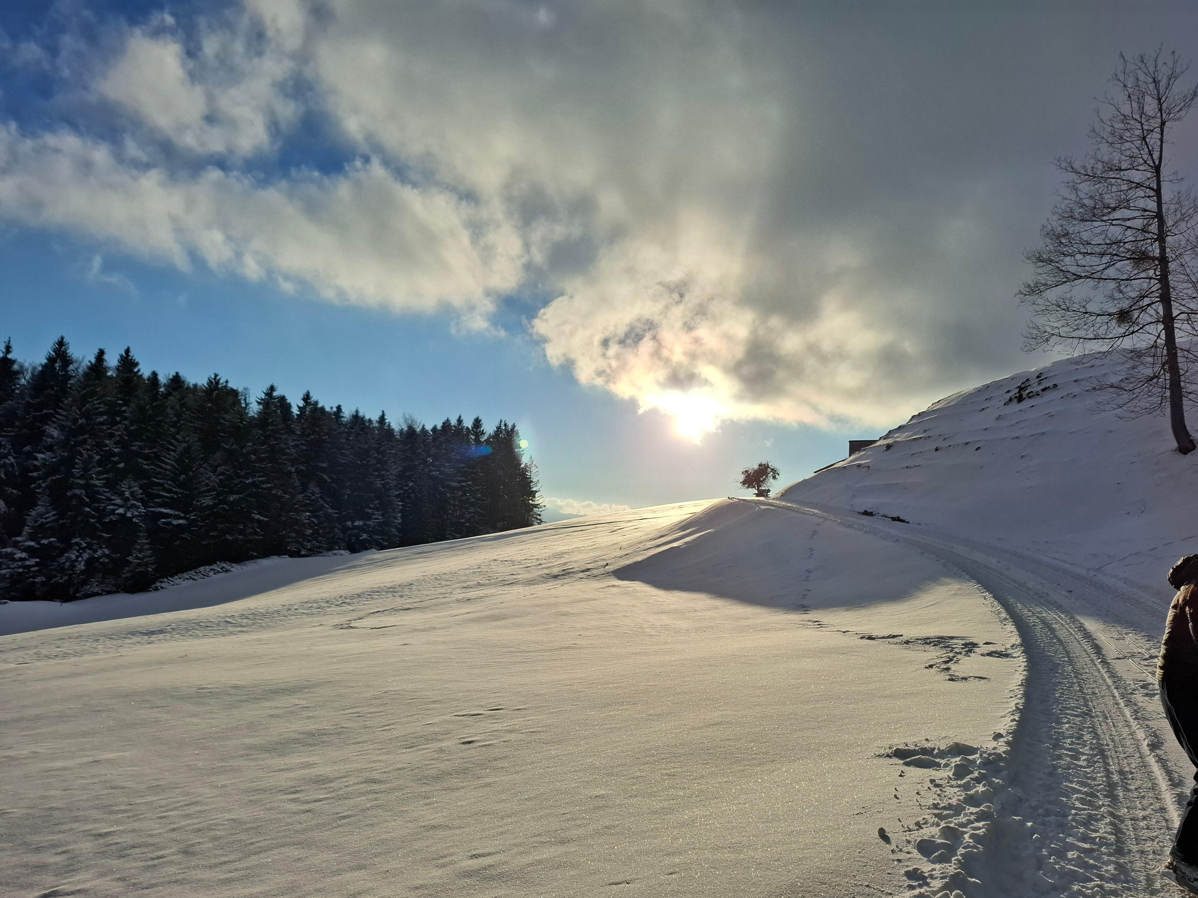 Direkt um die Ecke des Hofs
