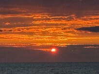 Sunrise from porch