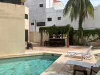 Clean little pool for relaxing