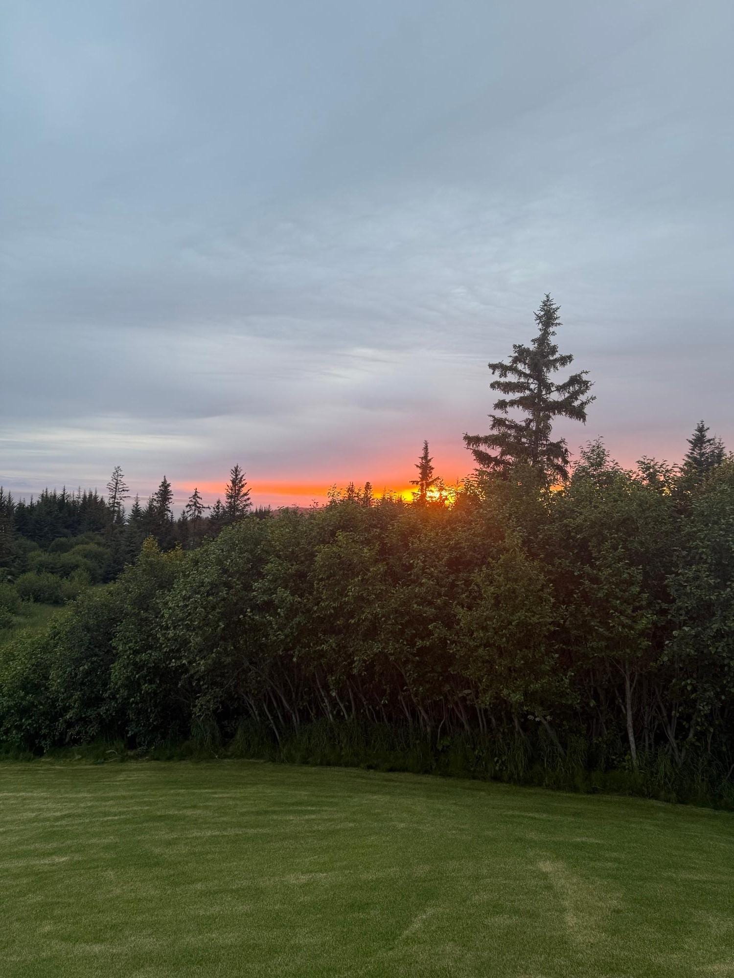 View from the front deck.