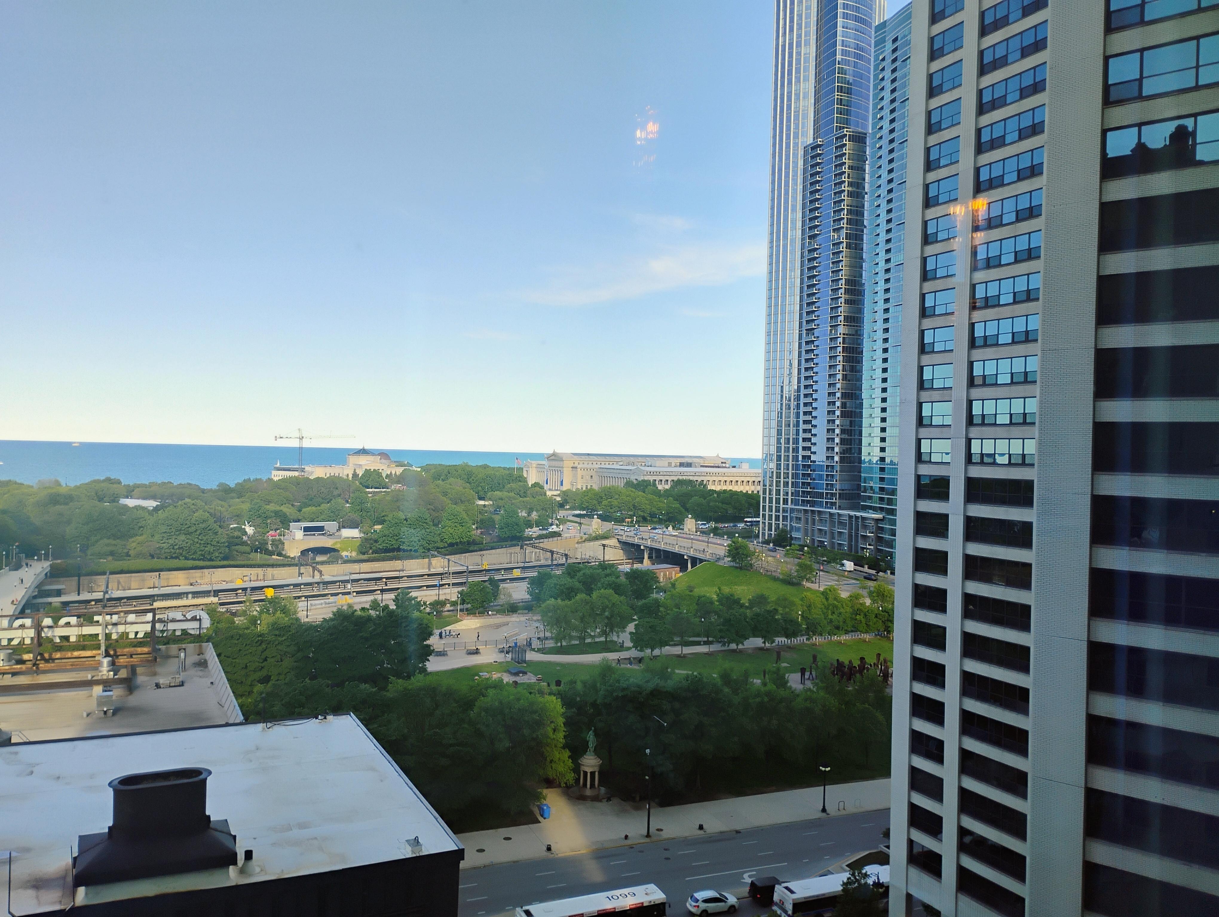View from out the window.