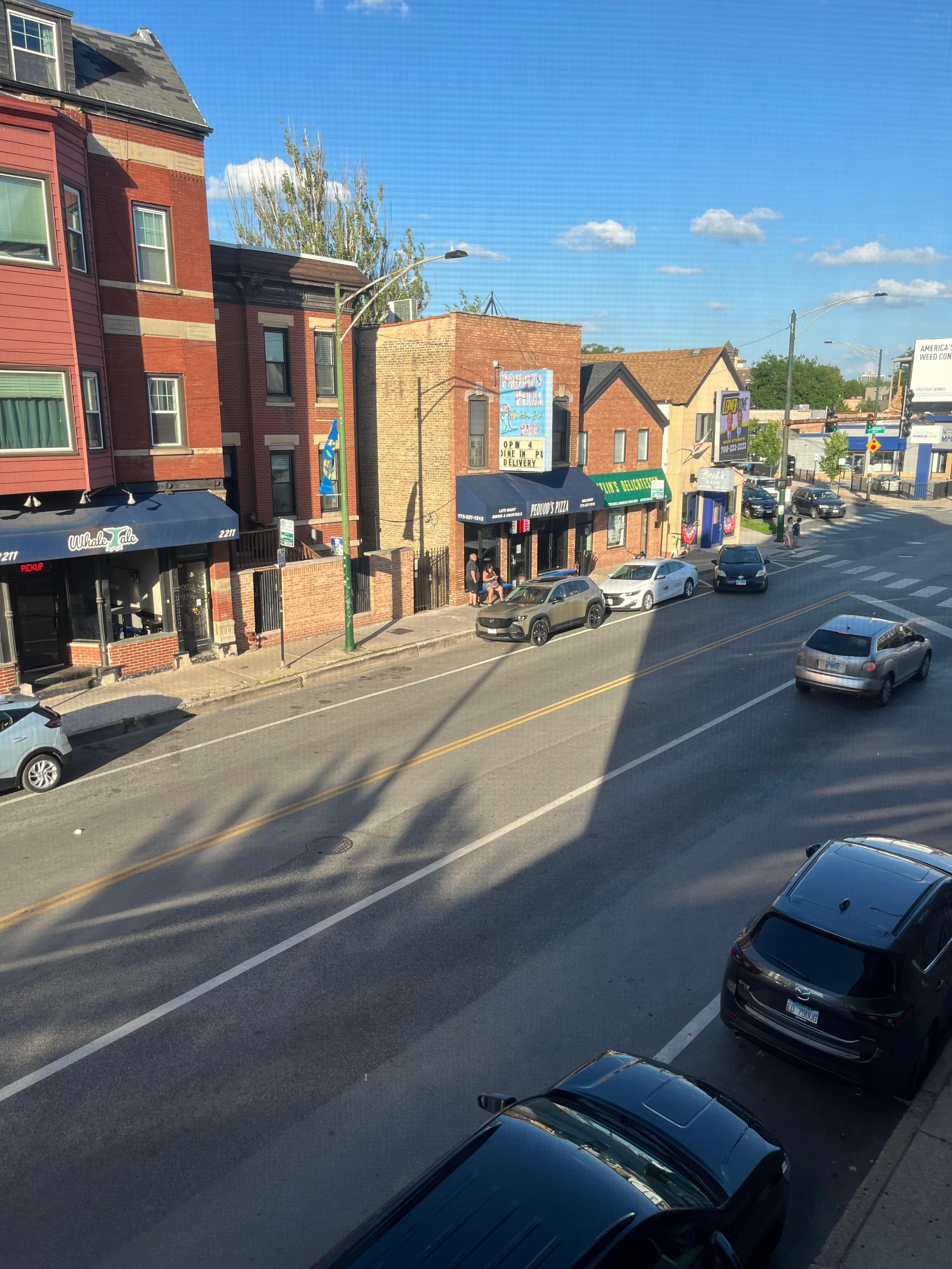View from family room to Pequod’s