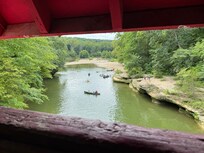 The parks nearby are beautiful with trails, bikes, boats and horses.