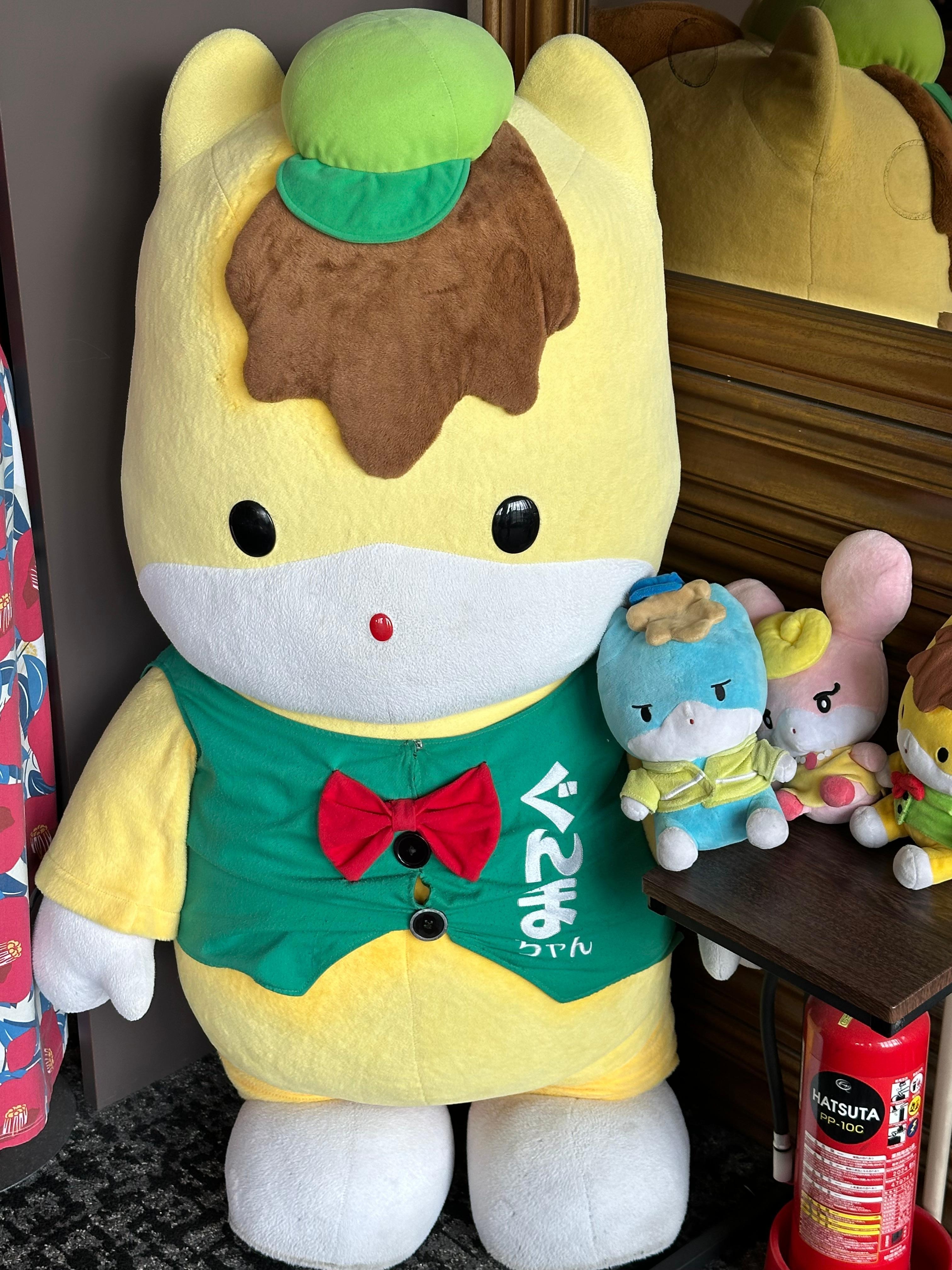 フロントのぐんまちゃん