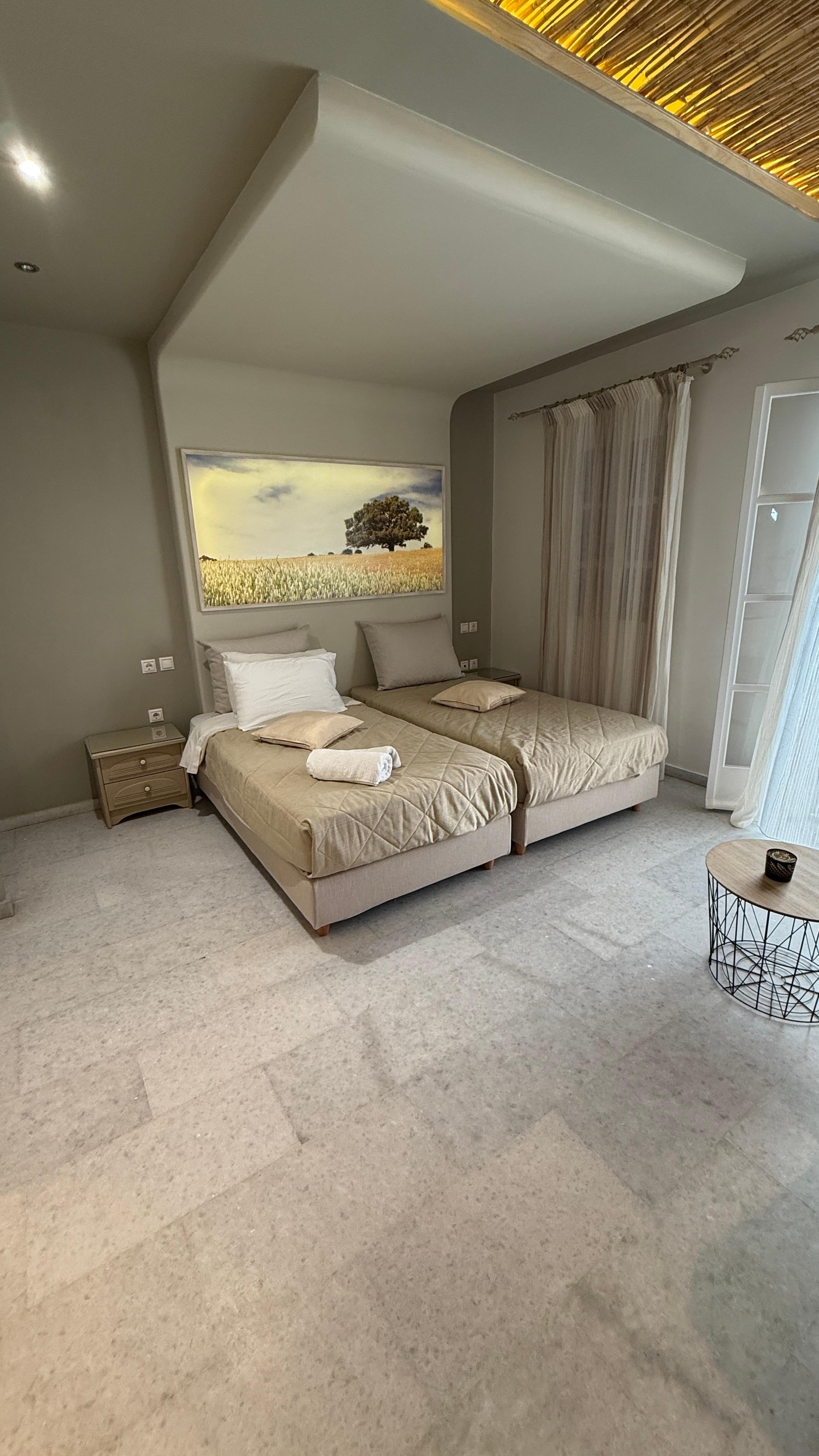 Huge room!  There was a sofa in the room too.