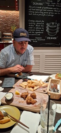 Our favorite sharable plate chicken and fries!