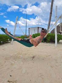 Relaxing i the hammocks