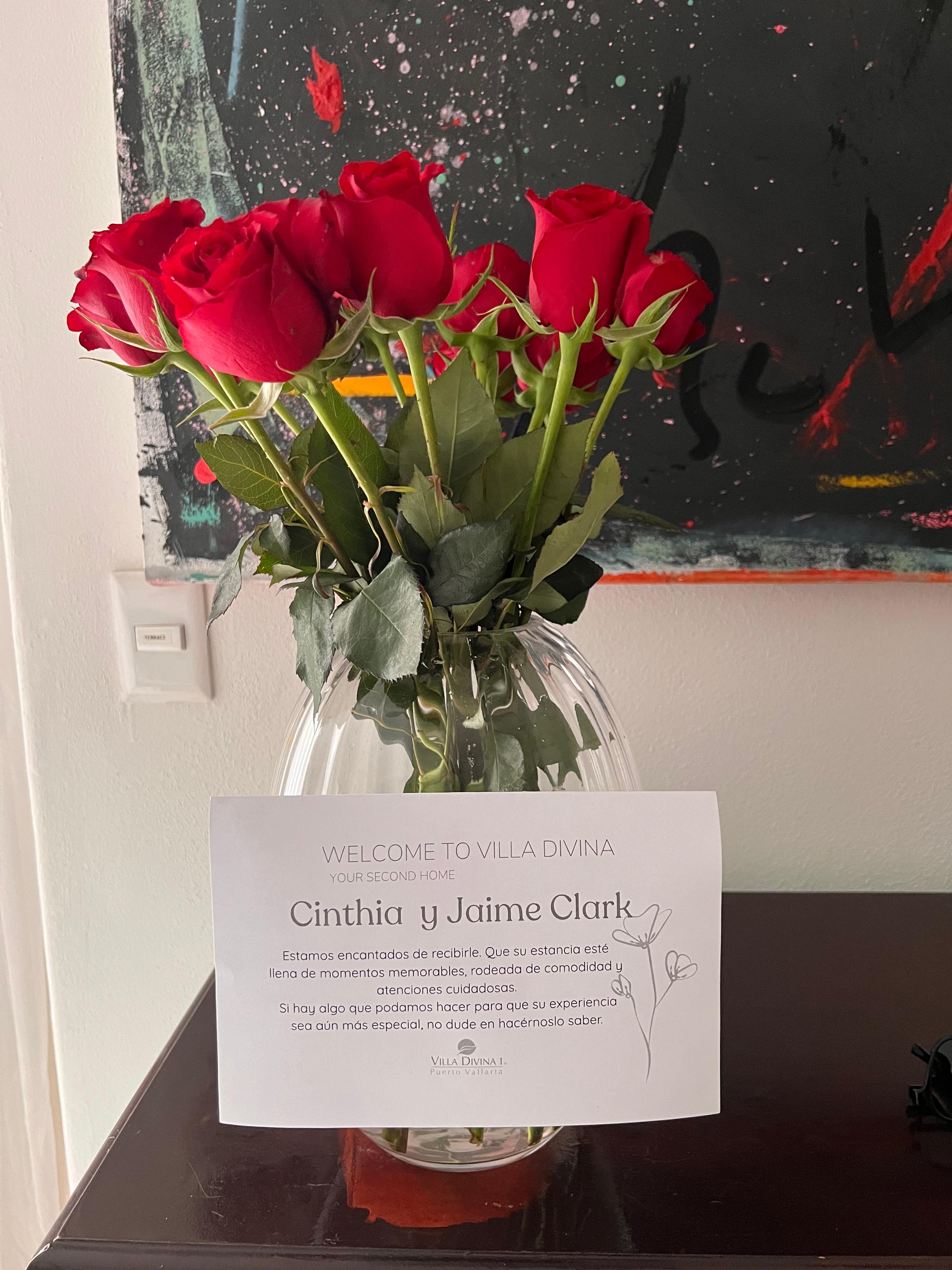 Personal note from the staff for our anniversary 