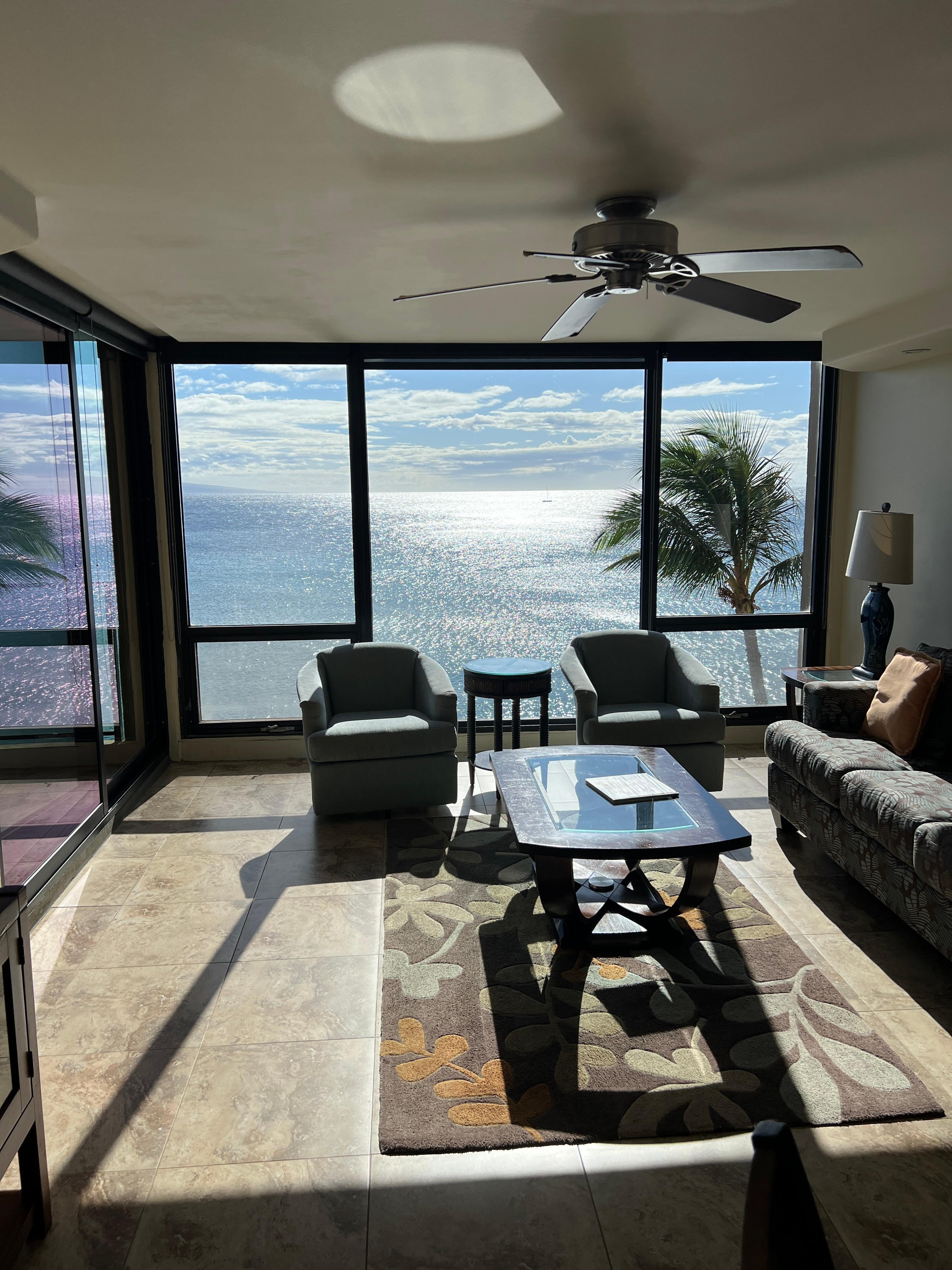 Inside condo