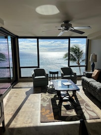 Inside condo