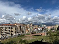 Blick auf Savona von der Burg aus