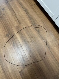 One example of the dirty floors.