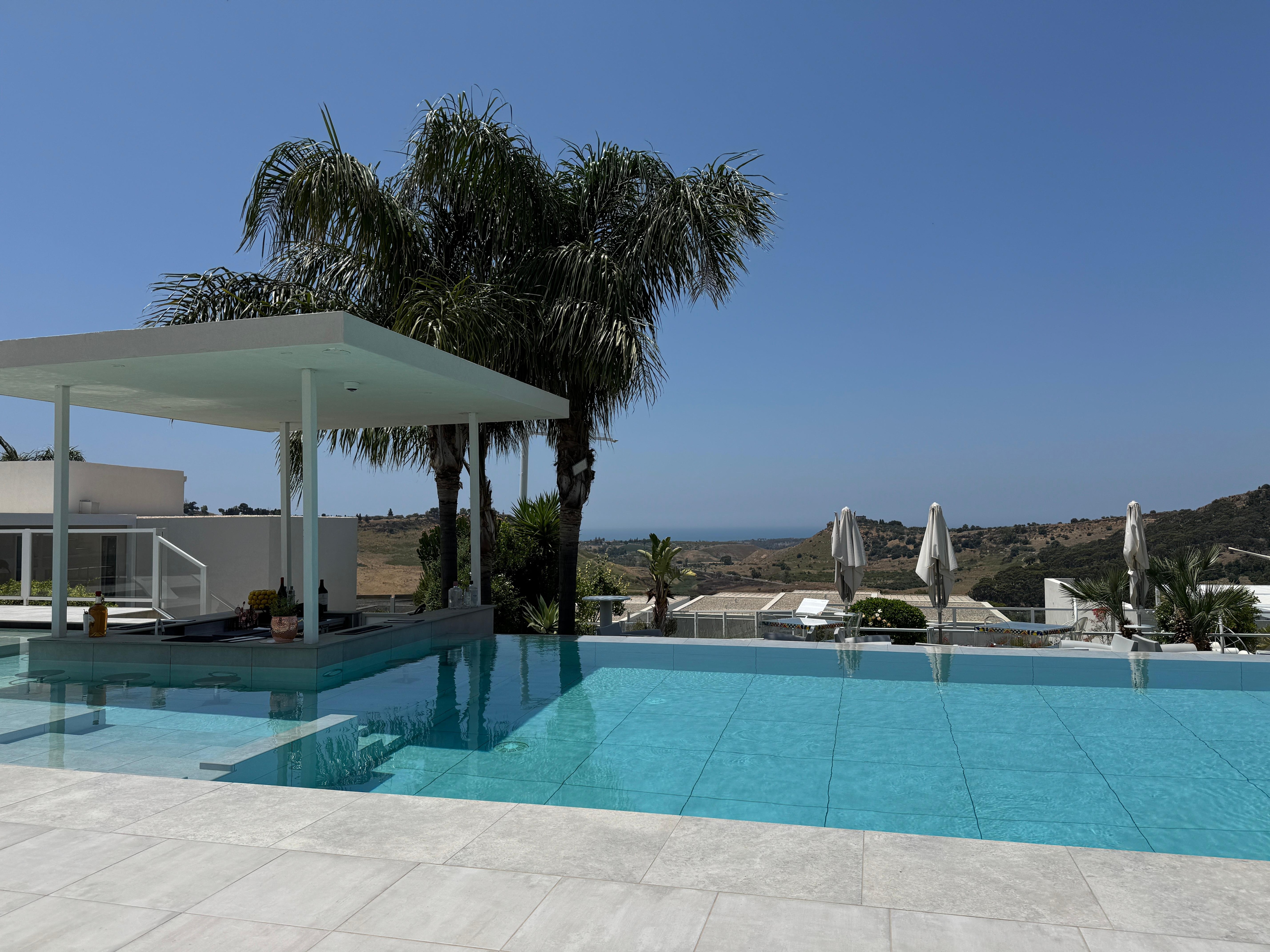 Cool pool on a hot day