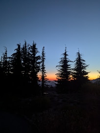 Sunset at Mt. Rainier