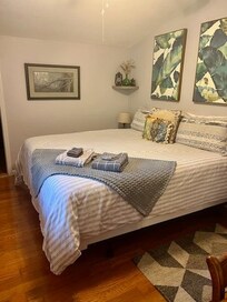 Super comfortable bed.