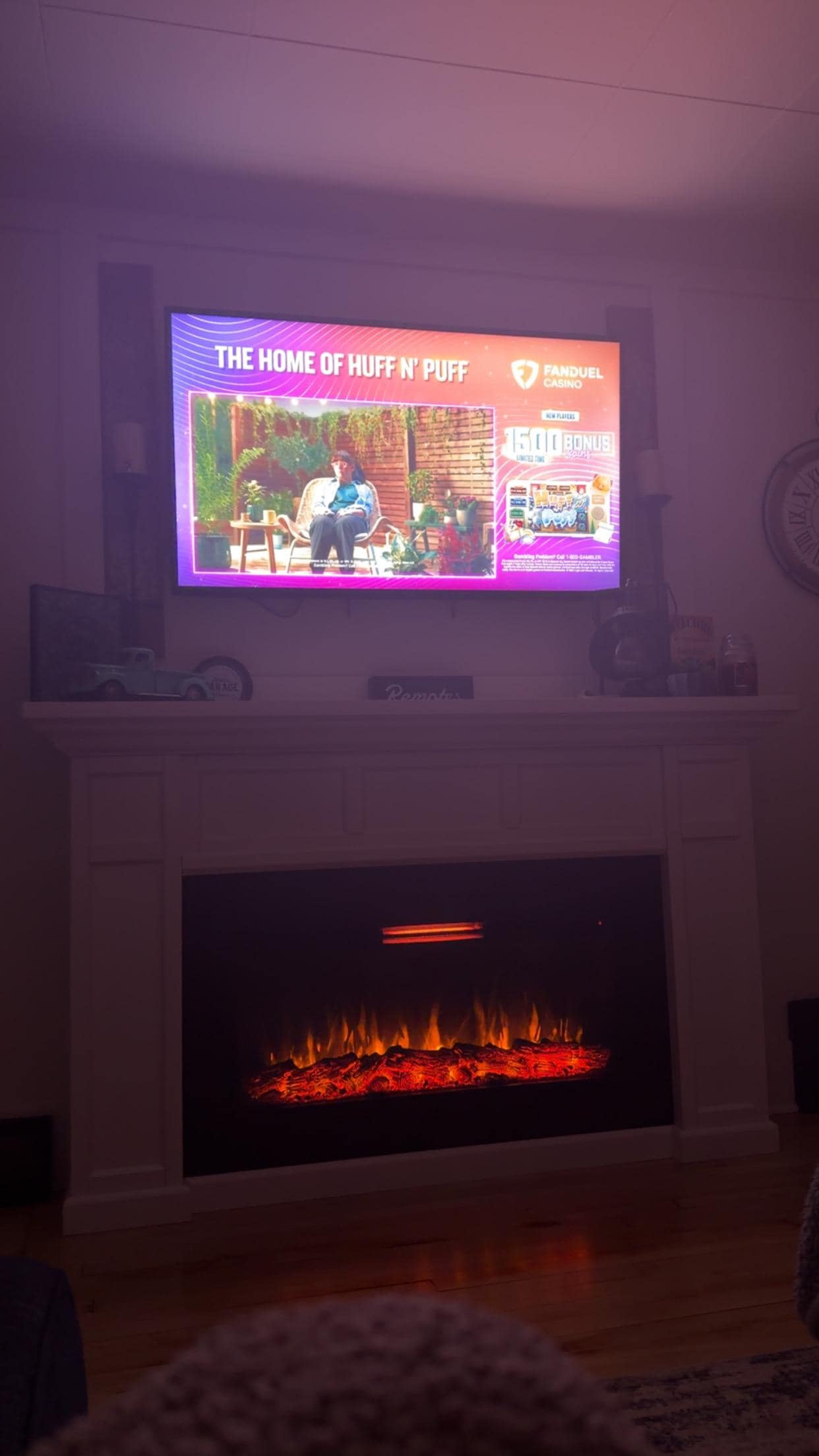 Cozy fireplace! 