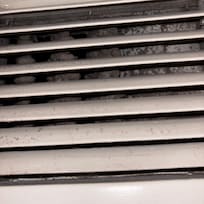 Bathroom fan, no air really came out