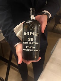 Port Wine during my 11 course tasting