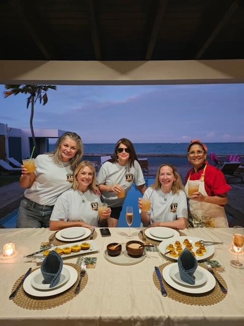 Birthday dinner with Chef Nivia