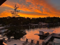 Sunset from upper deck