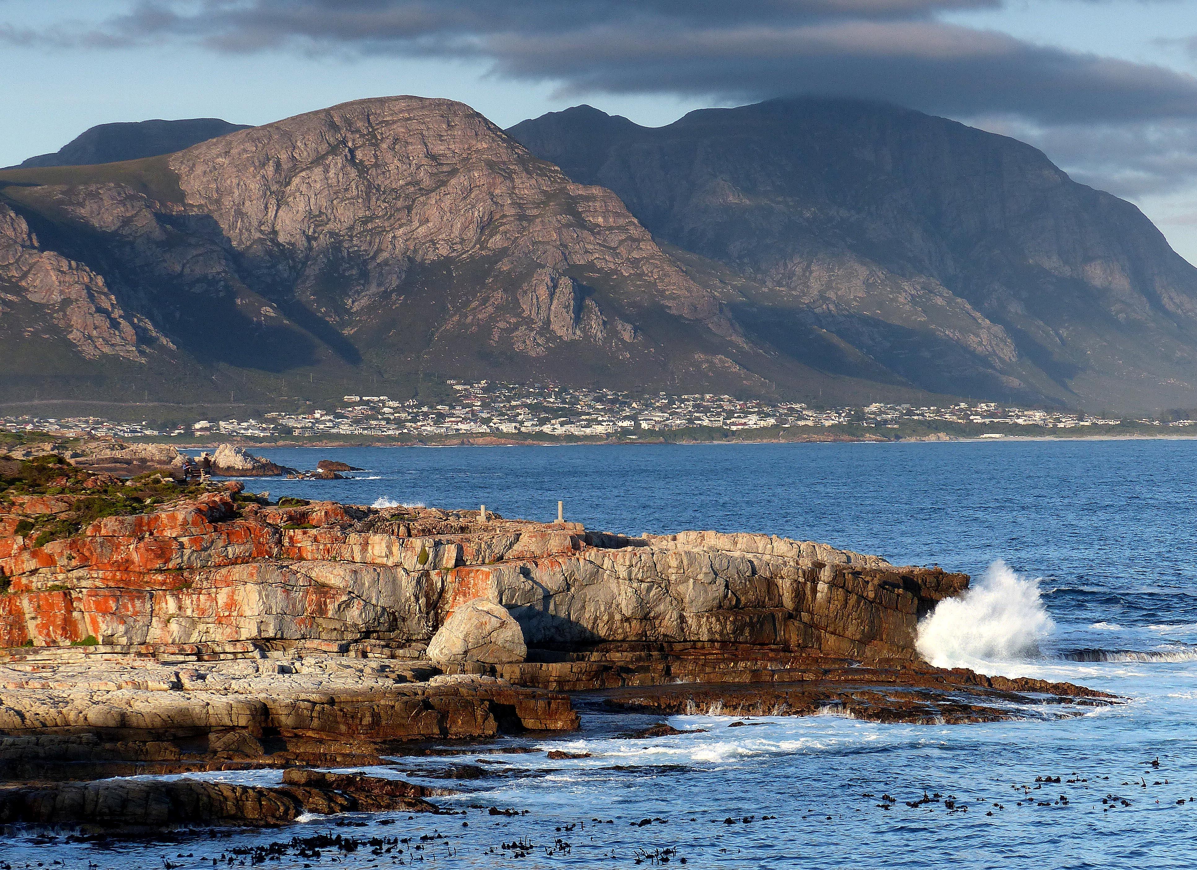 Hermanus coastline 5 mins walk from guesthouse