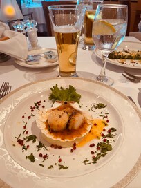 Jakobsmuschel a la carte