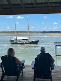 Beautiful views from Dock!