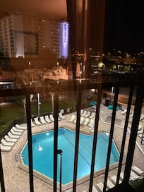 View of pool from our room