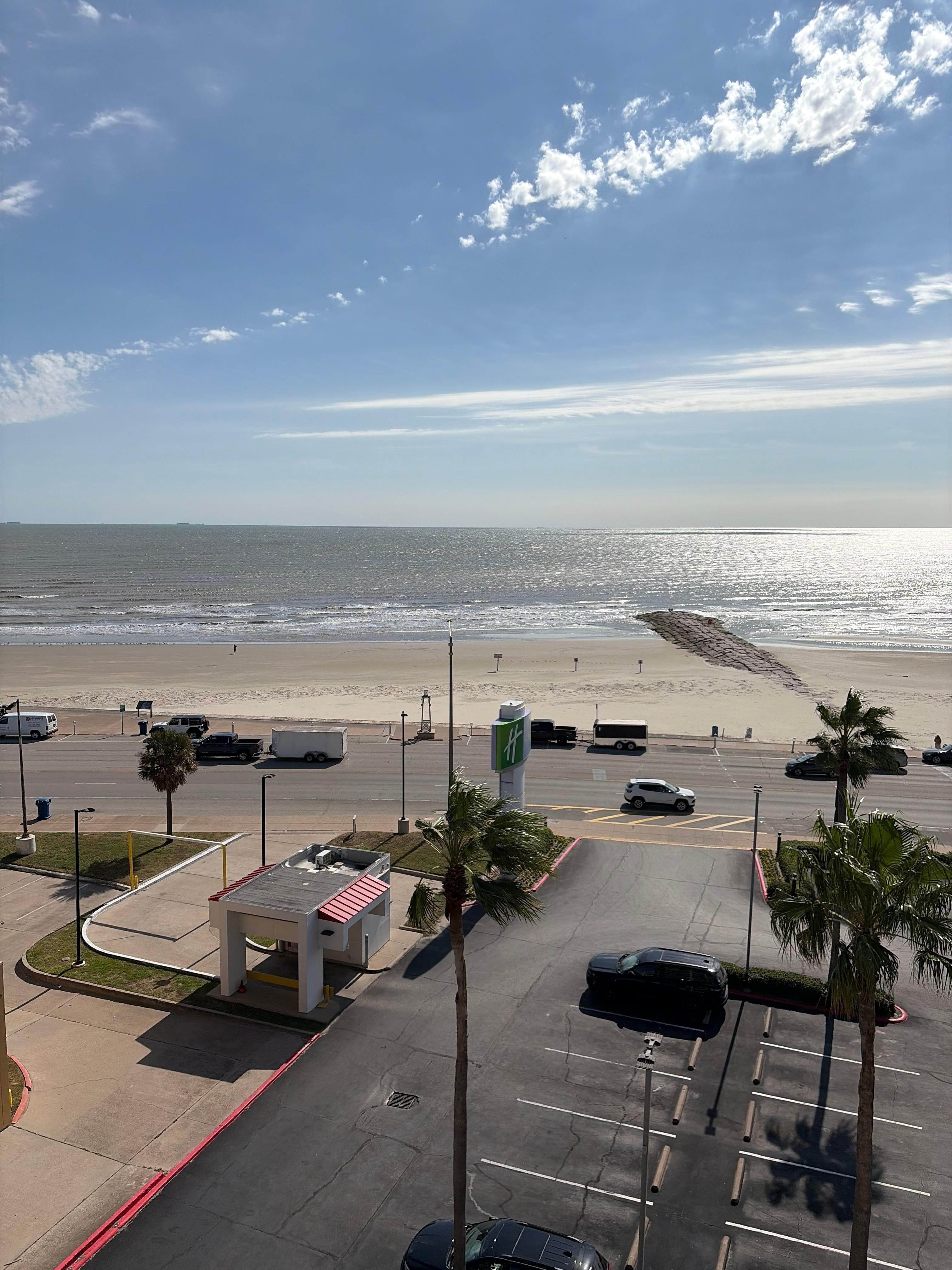 Left view from our balcony