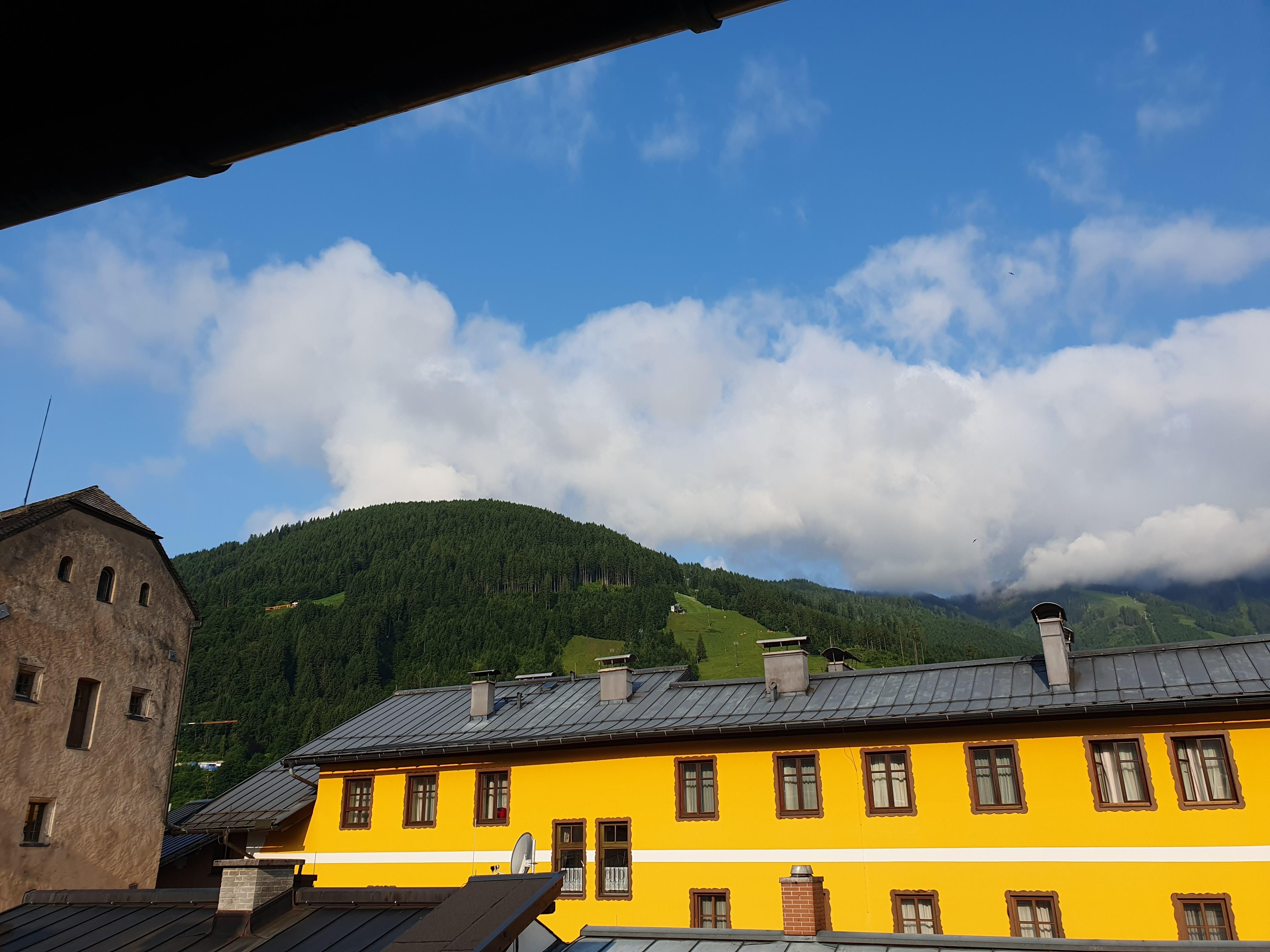 View from the balcony 