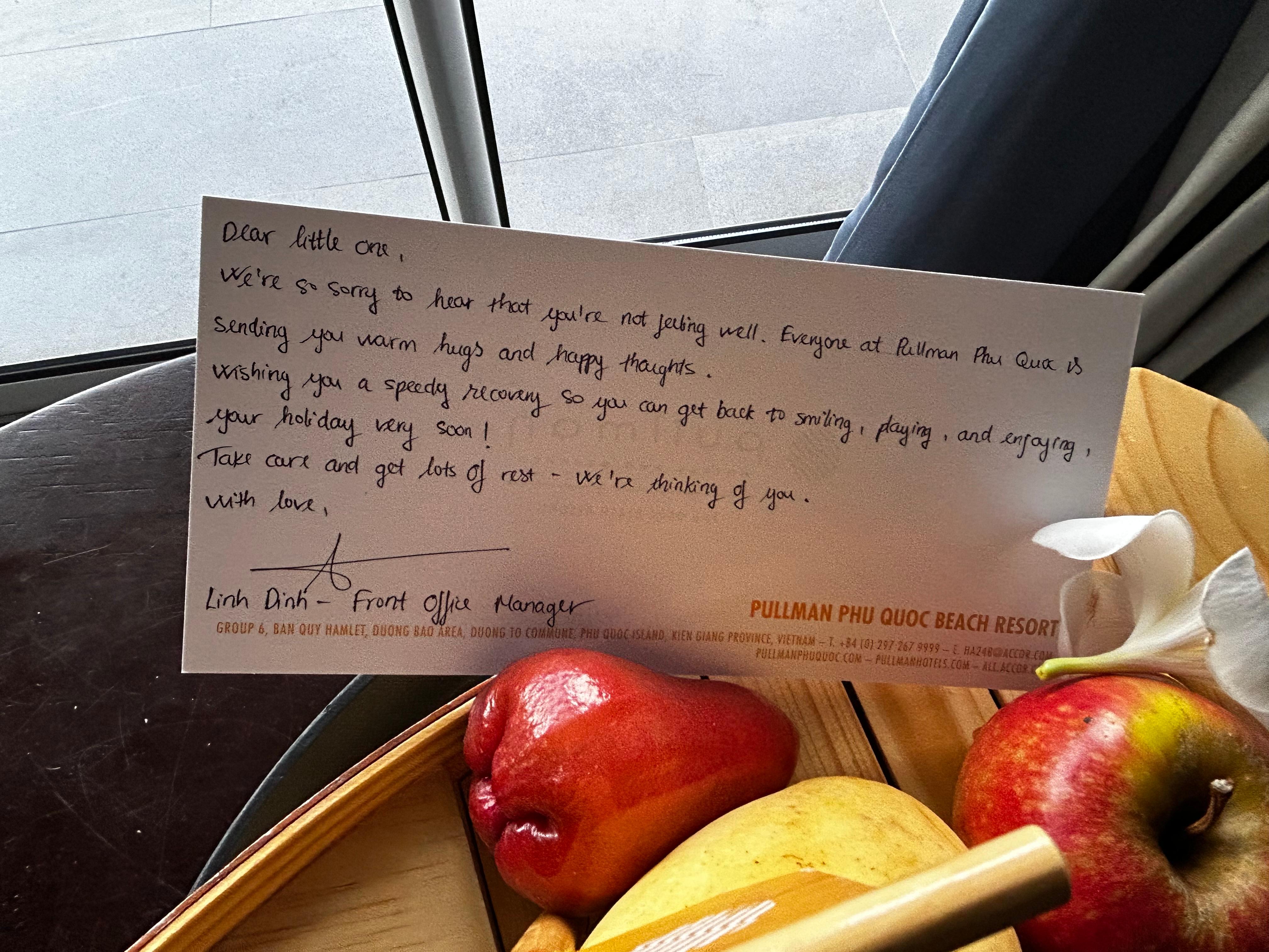 The get well card