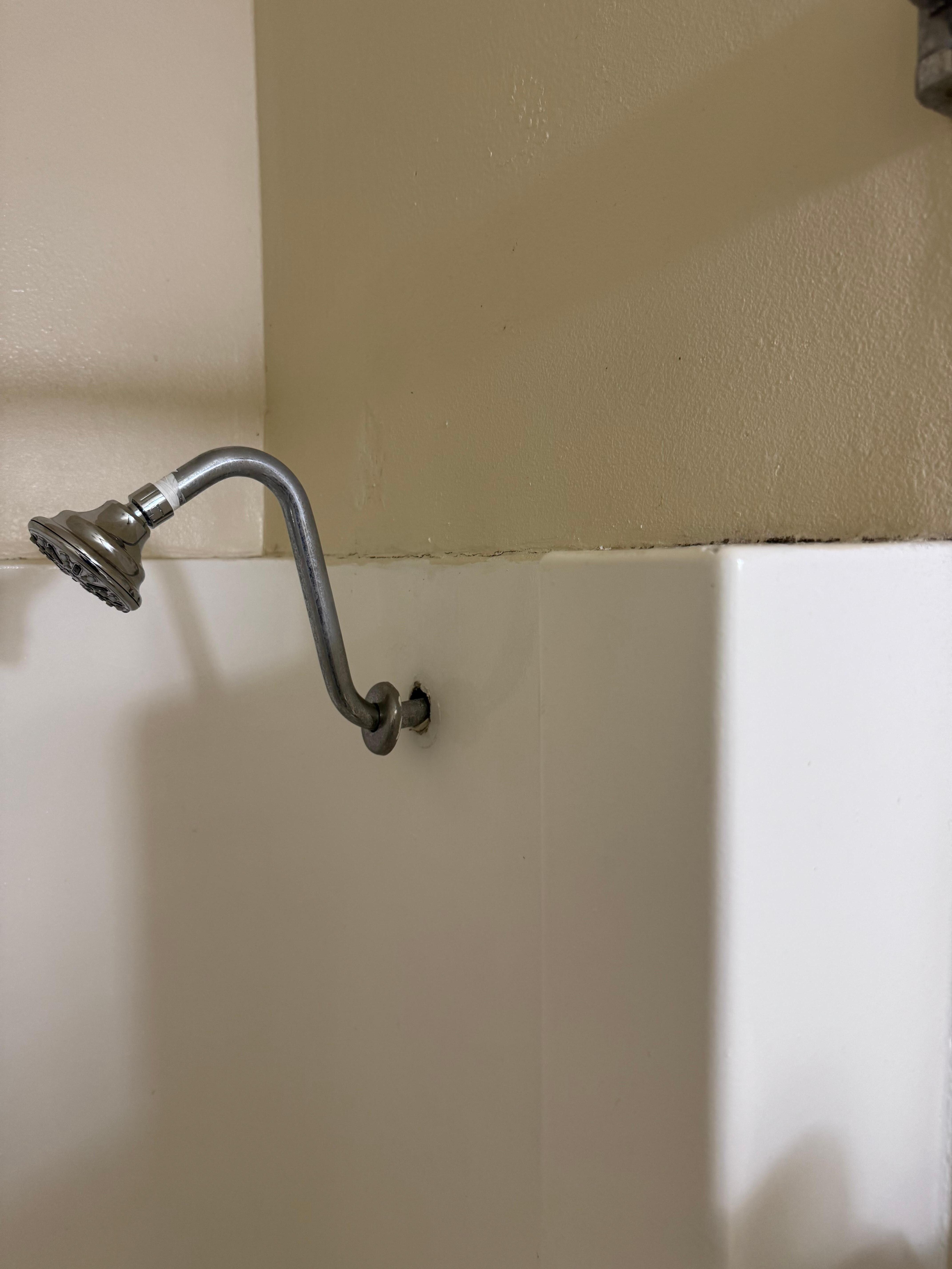 Massive gaps in the fixtures hot and cold would constantly change temperature