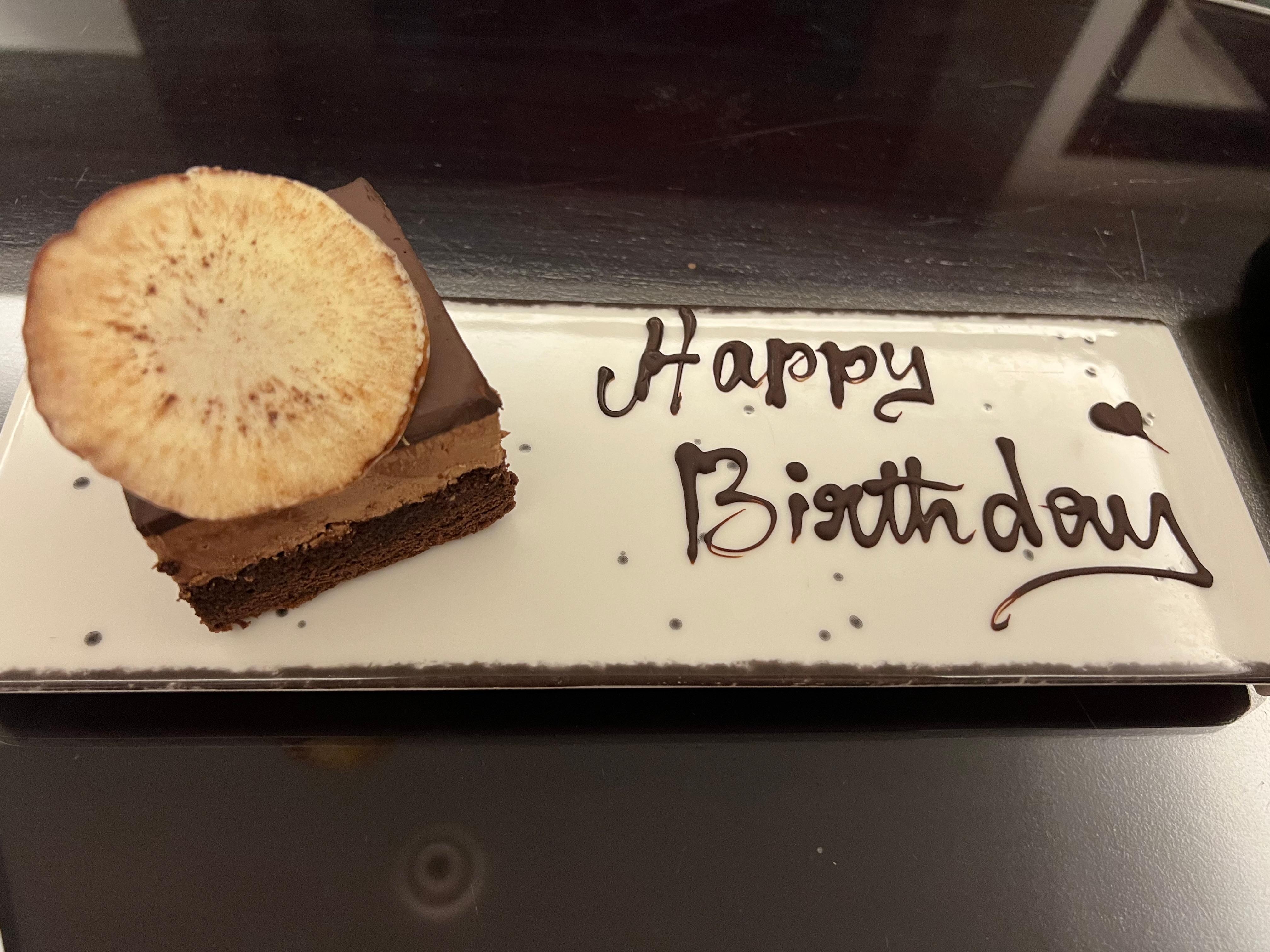 This is how their surprise me for my birthday 