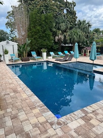 Pool during the day