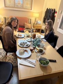 Thanksgiving on the coast, seafood of course from Ecola.