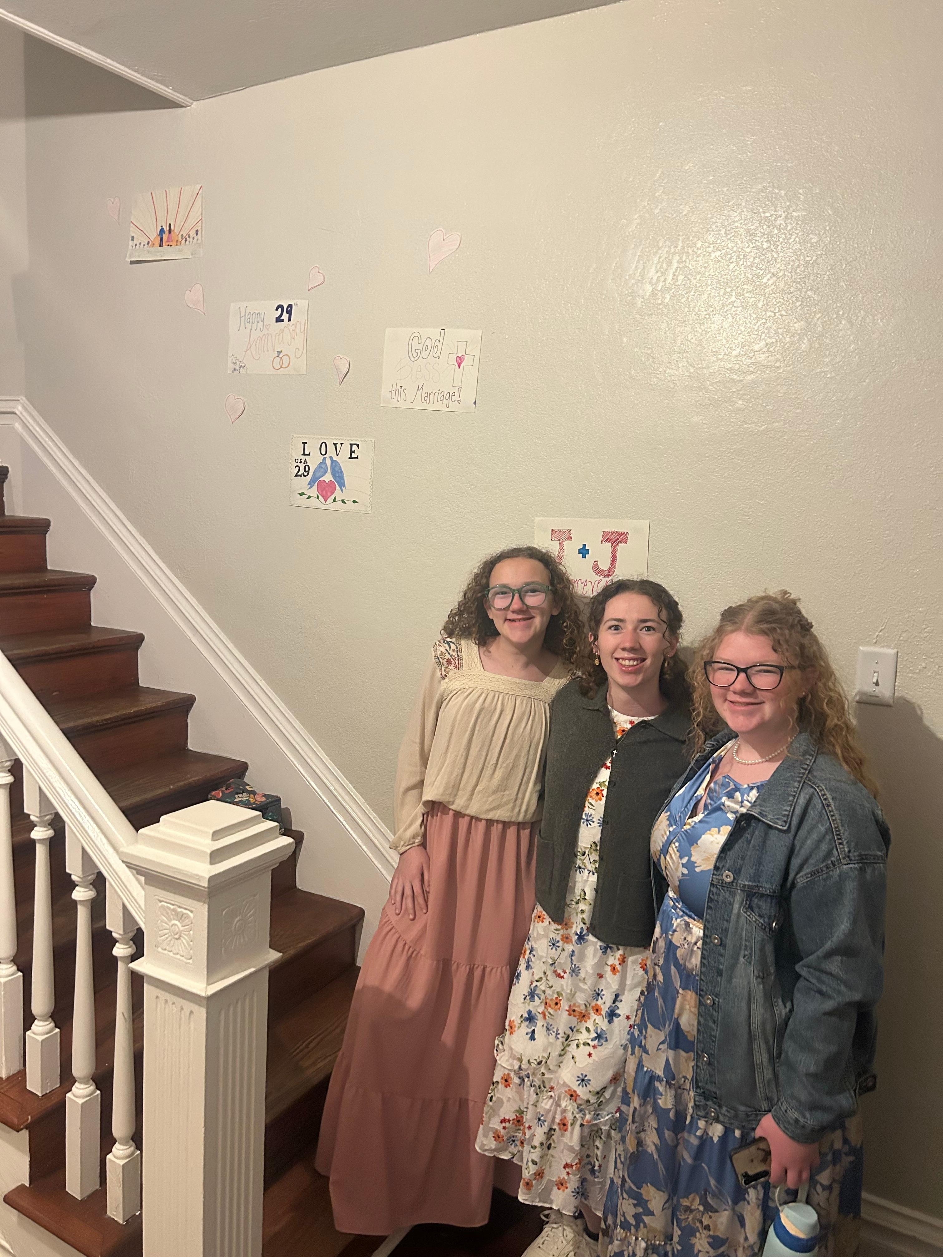 Our daughter’s surprise for our 29th wedding anniversary. We are  Kissing Bridge Co-Ed Proposal Alumni