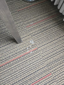 Stains on carpet